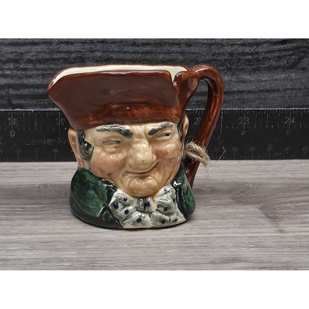 Vintage Royal Dalton "Old Charley" Small Toby Character Jug Shot Mug - Must Have